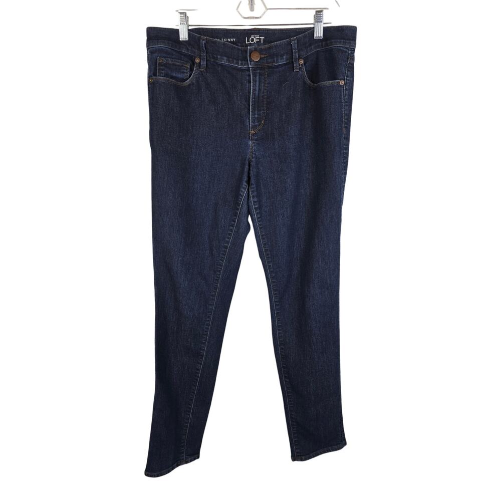 Ann Taylor Loft Modern Skinny Chic Classic Comfortable Women's Jean's 12/31